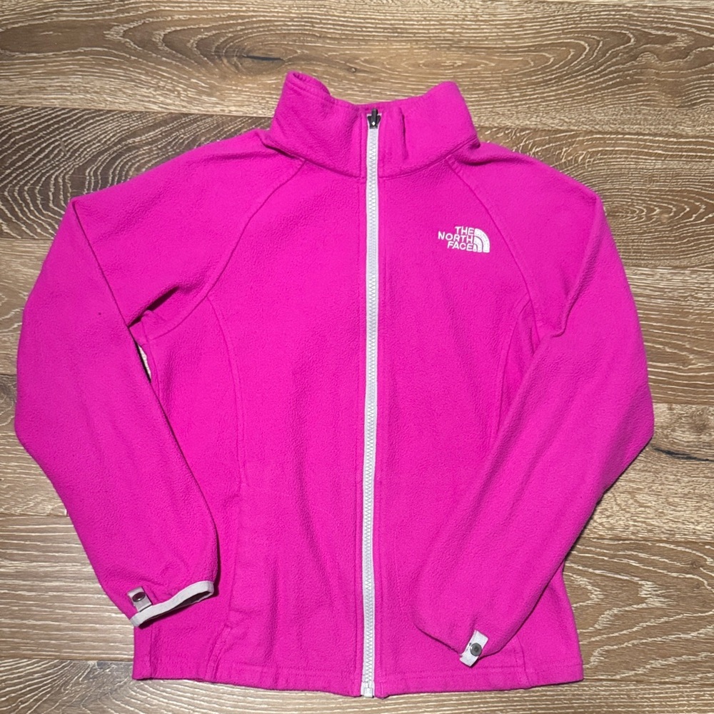 The North Face Magenta Full-Zip Fleece